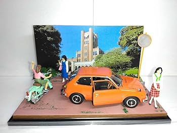 Amazon | ジオラマ風景「アシェット 国産名車コレクション 124